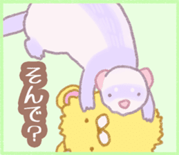 Ferret Stickers2 sticker #8488796