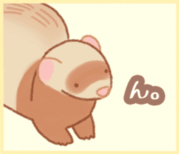 Ferret Stickers2 sticker #8488801