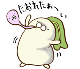 Poyo Taro - feel free to push ~ sticker #8488942