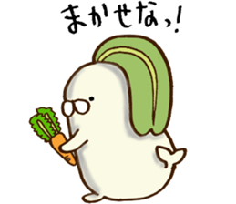 Poyo Taro - feel free to push ~ sticker #8488955