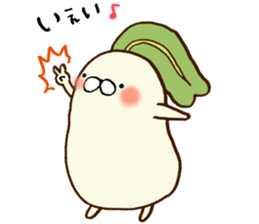 Poyo Taro - feel free to push ~ sticker #8488961