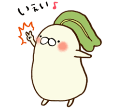 Poyo Taro - feel free to push ~ sticker #8488961