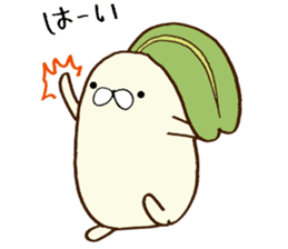 Poyo Taro - feel free to push ~ sticker #8488962