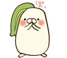 Poyo Taro - feel free to push ~ sticker #8488965