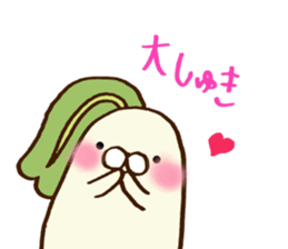 Poyo Taro - feel free to push ~ sticker #8488967