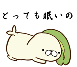 Poyo Taro - feel free to push ~ sticker #8488973