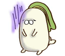 Poyo Taro - feel free to push ~ sticker #8488977