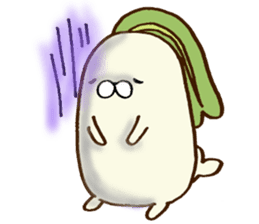 Poyo Taro - feel free to push ~ sticker #8488977