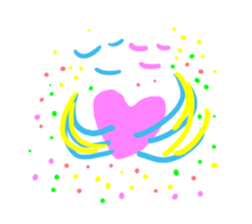 FACES & HEARTS sticker #8489257