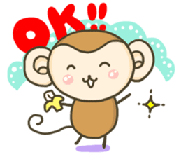 Everyday "SARURI MONKEY" sticker #8489304