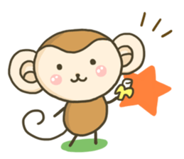 Everyday "SARURI MONKEY" sticker #8489320