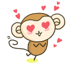 Everyday "SARURI MONKEY" sticker #8489323