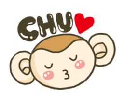 Everyday "SARURI MONKEY" sticker #8489325