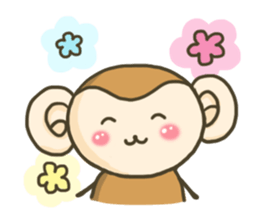 Everyday "SARURI MONKEY" sticker #8489328
