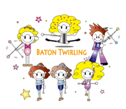 Baton Twirler Sachan Vol.4 sticker #8489343
