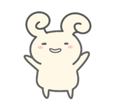 Rabbit&Mouse sticker #8489540