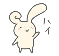 Rabbit&Mouse sticker #8489544