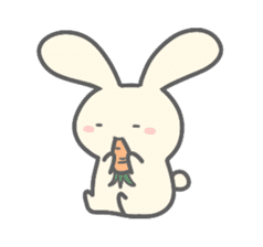 Rabbit&Mouse sticker #8489545