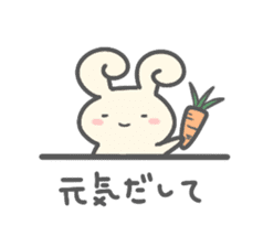 Rabbit&Mouse sticker #8489554