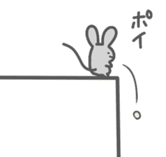 Rabbit&Mouse sticker #8489556