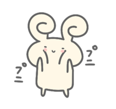 Rabbit&Mouse sticker #8489566