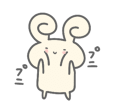 Rabbit&Mouse sticker #8489566