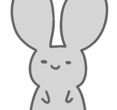 Rabbit&Mouse sticker #8489570