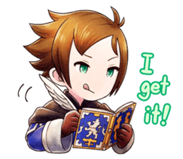 Bravely Stickers - Volume 1 sticker #8490022