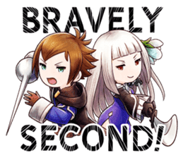 Bravely Stickers - Volume 1 sticker #8490024