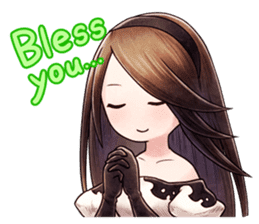 Bravely Stickers - Volume 1 sticker #8490027