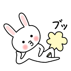 Convenient Sticker of Rabbit 2