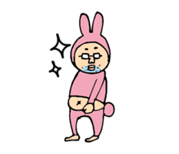 rabbit_oldfart sticker #8490423