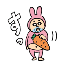 rabbit_oldfart sticker #8490452