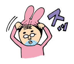 rabbit_oldfart sticker #8490457