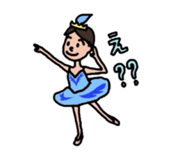 Pleasant ballet life 2 sticker #8490653