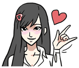 AsB - Akarin / I'm Kokoro Red sticker #8490701