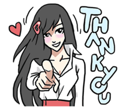 AsB - Akarin / I'm Kokoro Red sticker #8490705