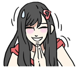 AsB - Akarin / I'm Kokoro Red sticker #8490711