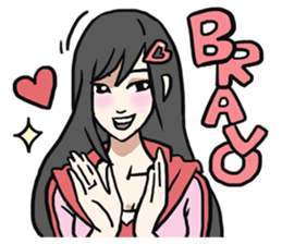 AsB - Akarin / I'm Kokoro Red sticker #8490713