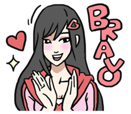 AsB - Akarin / I'm Kokoro Red sticker #8490713