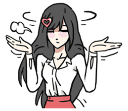 AsB - Akarin / I'm Kokoro Red sticker #8490715