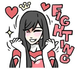 AsB - Akarin / I'm Kokoro Red sticker #8490717