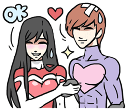 AsB - Akarin / I'm Kokoro Red sticker #8490721