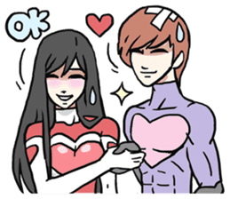 AsB - Akarin / I'm Kokoro Red sticker #8490721