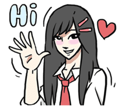 AsB - Akarin / I'm Kokoro Red sticker #8490722