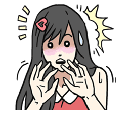 AsB - Akarin / I'm Kokoro Red sticker #8490724