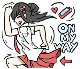 AsB - Akarin / I'm Kokoro Red sticker #8490725