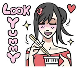 AsB - Akarin / I'm Kokoro Red sticker #8490726