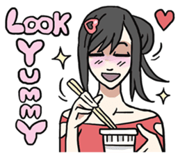 AsB - Akarin / I'm Kokoro Red sticker #8490726