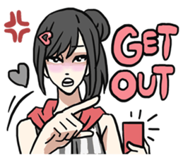 AsB - Akarin / I'm Kokoro Red sticker #8490728